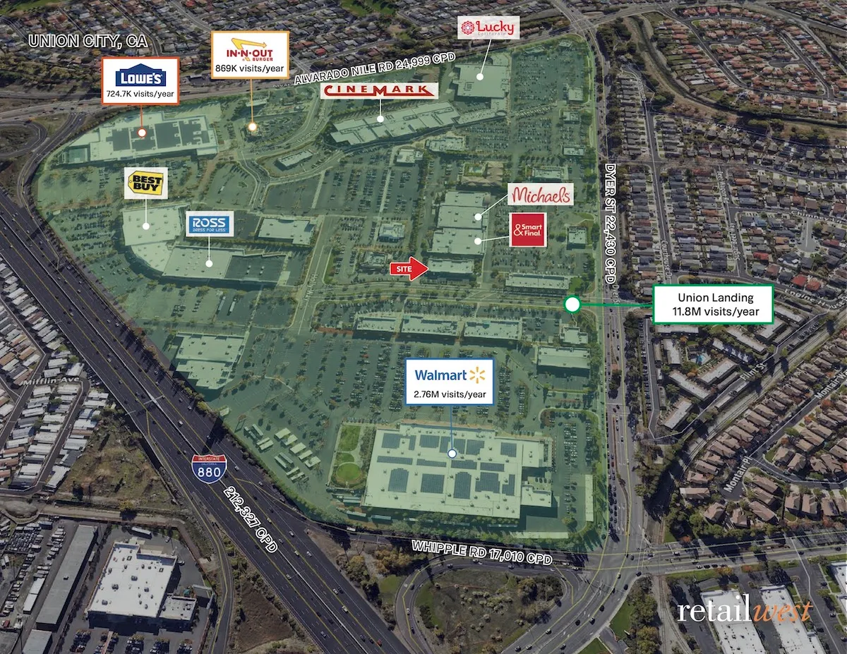 Union City traffic map
