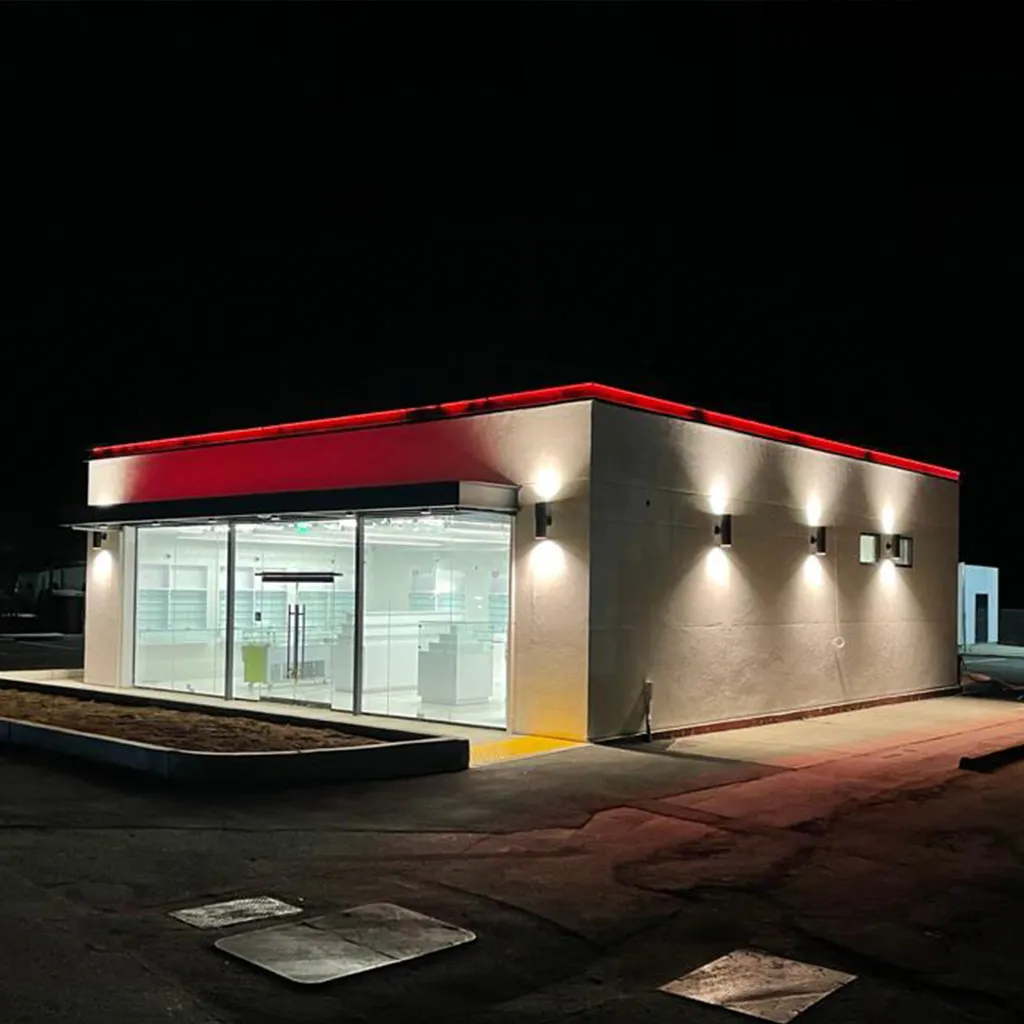 White Fire retail interior